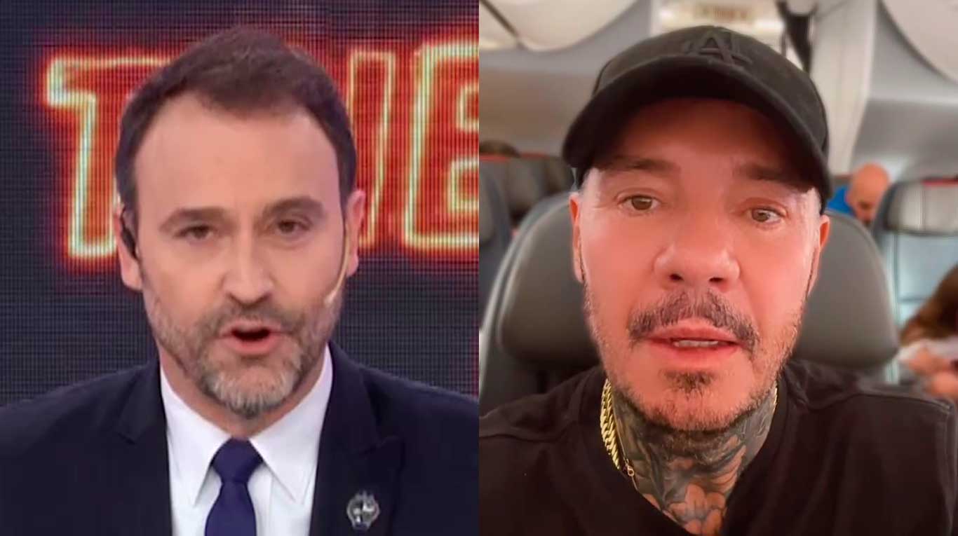 Marcelo Tinelli en la cuerda floja en América