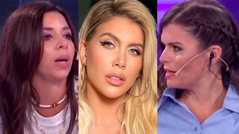 Angie Balbiani y Pochi de Gossipeame se cruzaron en Puro Show: ¿por Wanda Nara?