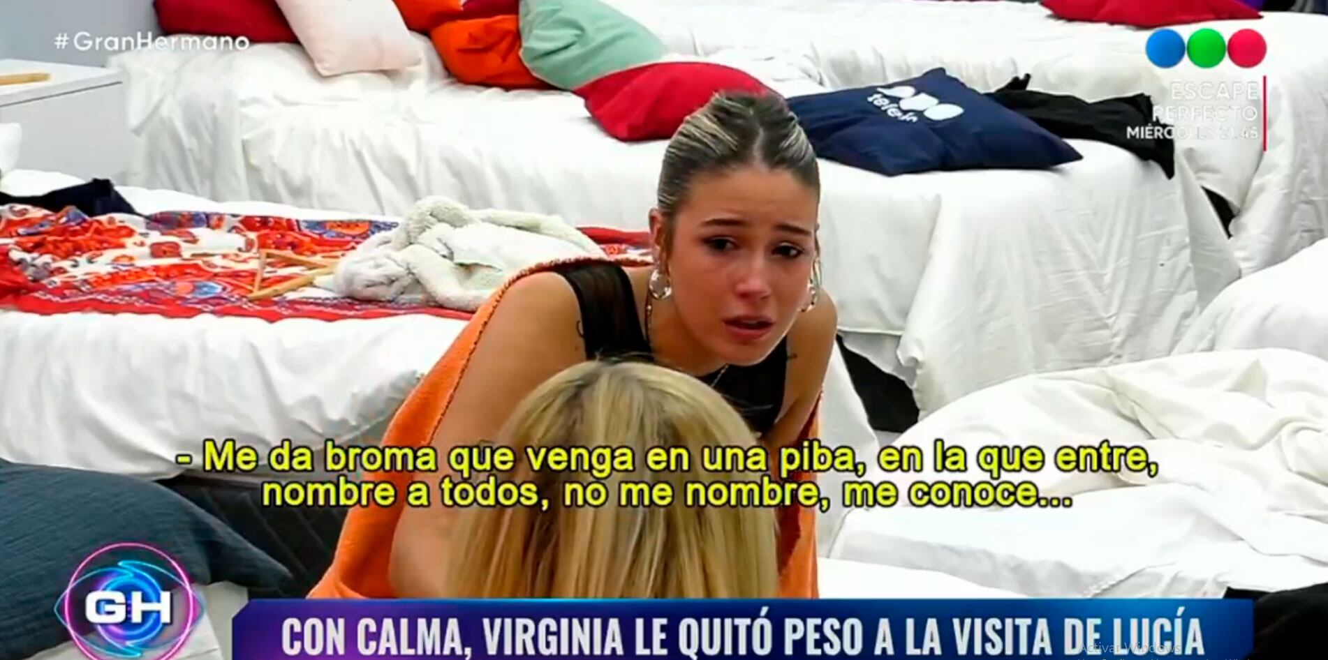 El enojo de Delfina, la hija de Virginia Demo, con Lucía Maidana de Gran Hermano 2023