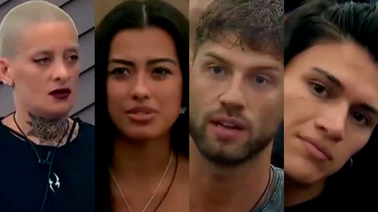 Furia de Gran Hermano les hizo una contundente pregunta a Tato, Luz y Luciana delante de todos sus compañeros