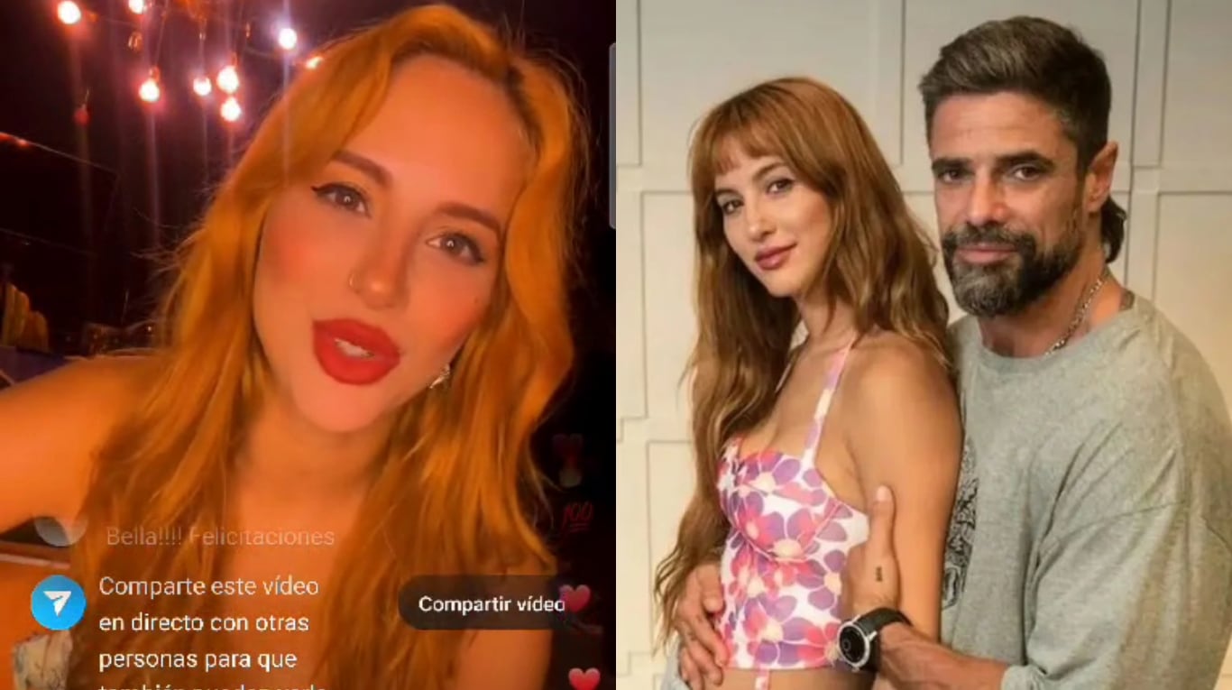 Flor  Vigna, a corazón abierto, en el lanzamiento del tema que le dedicó a Luciano Castro