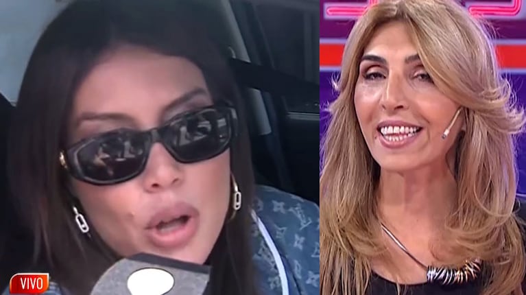 Wanda Nara cruzó súper picante a Karina Iavícoli en vivo: “A vos te encanta darme con un palo”