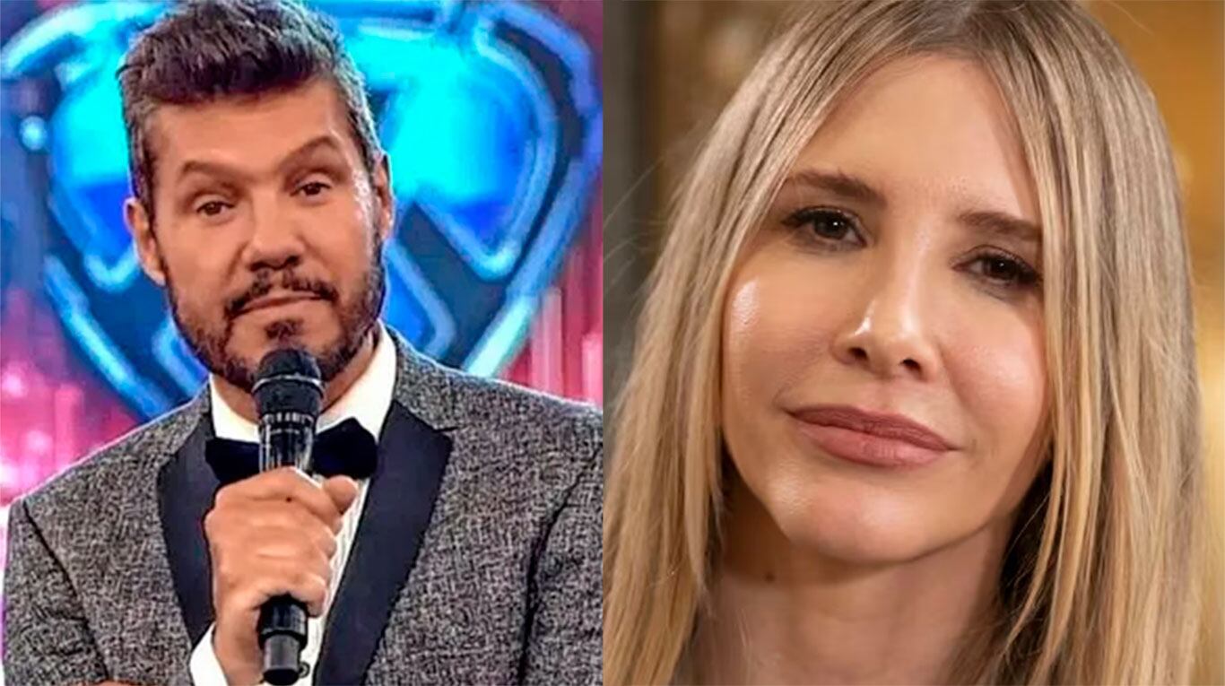 Marcelo Tinelli y Guillermina Valdés 