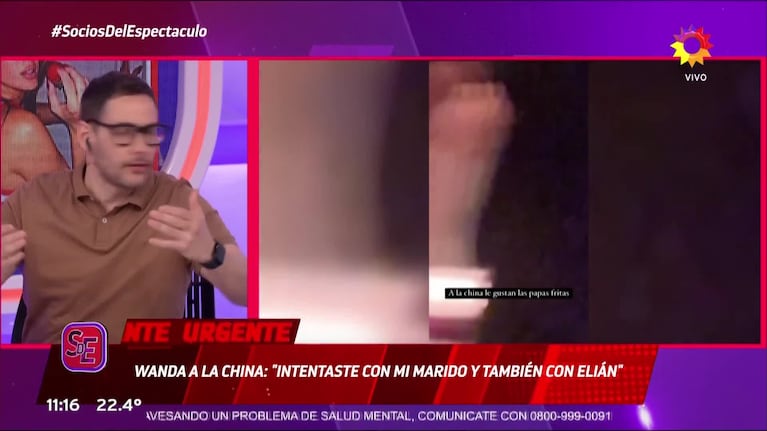 Los momentos más tensos entre Wanda Nara y la China Suárez