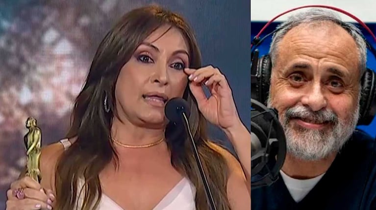 Inesperado gesto de Marcela Tauro con Jorge Rial tras ganar el Martín Fierro a Mejor Panelista