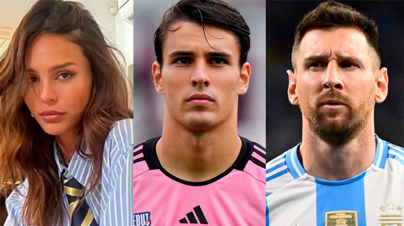 Juanita Tinelli, Federico Redondo y Leo Messi