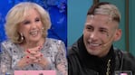 El desopilante comentario de Mirtha Legrand al ver a L-Gante su mesa