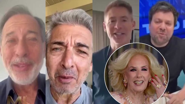 El saludo de los famosos a Mirtha Legrand por su cumpleaños número 98