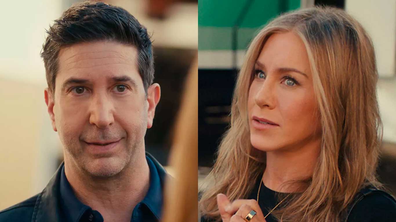 Así es el comercial que reunió de nuevo a Jennifer Aniston y David Schwimmer