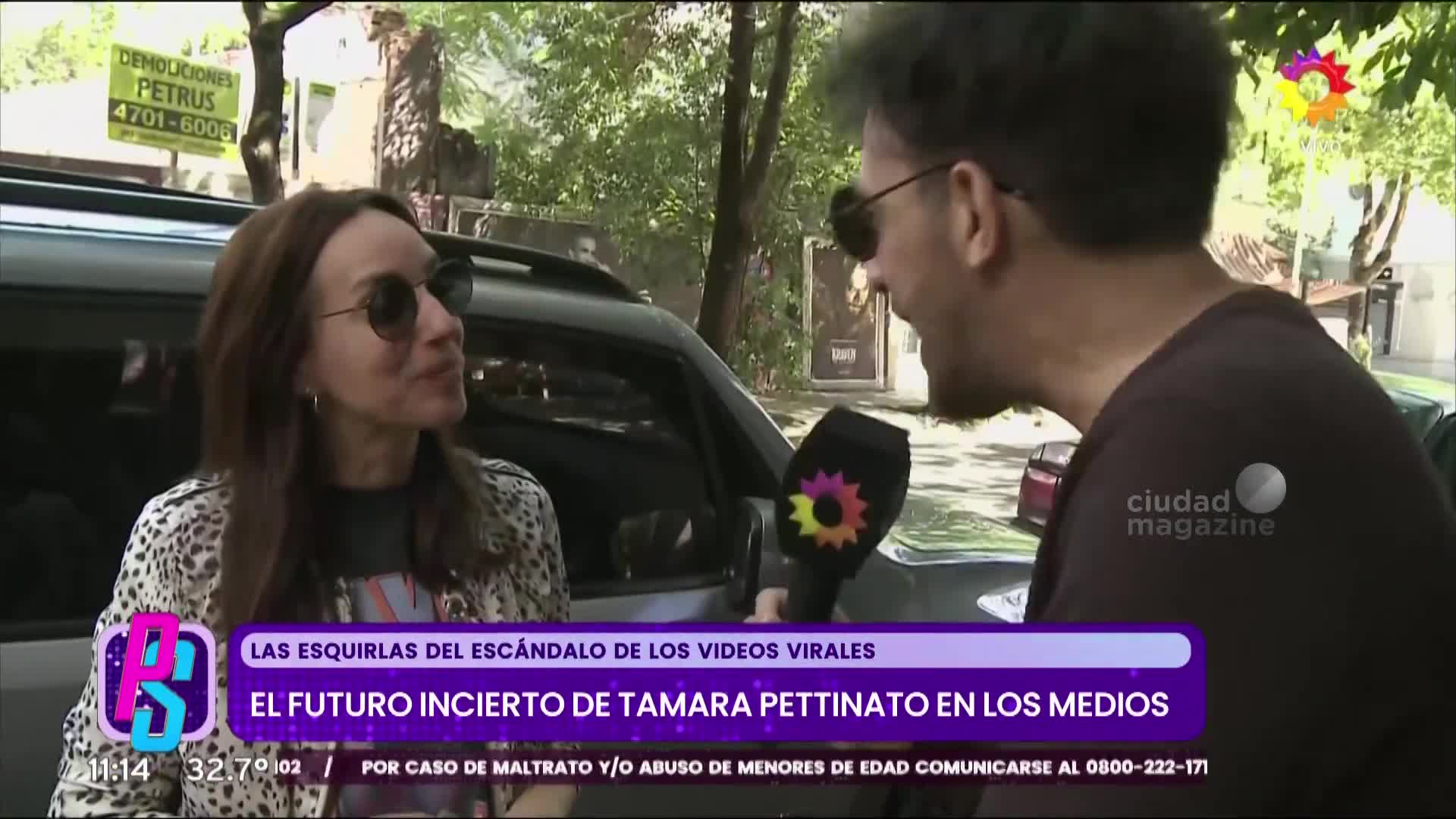 Tamara Pettinato habló sobre su futuro en los medios durante 2025