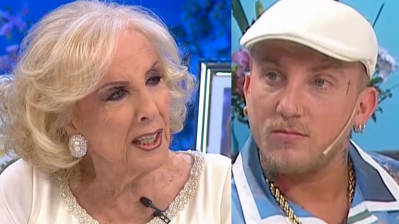 Mirtha Legrand sintió que El Polaco la estaba burlando y le paró el carro en pleno programa: el video