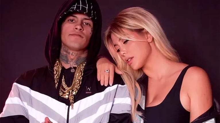 Wanda Nara y L-Gante dieron un show juntos y se fueron separados: el video 