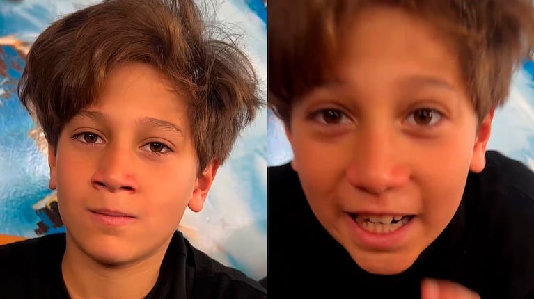 La inesperada reacción del hijo de Jimena Barón cuando una chica le dijo “sos re enano”: el video