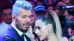 Marcelo Tinelli y Milett Figueroa 