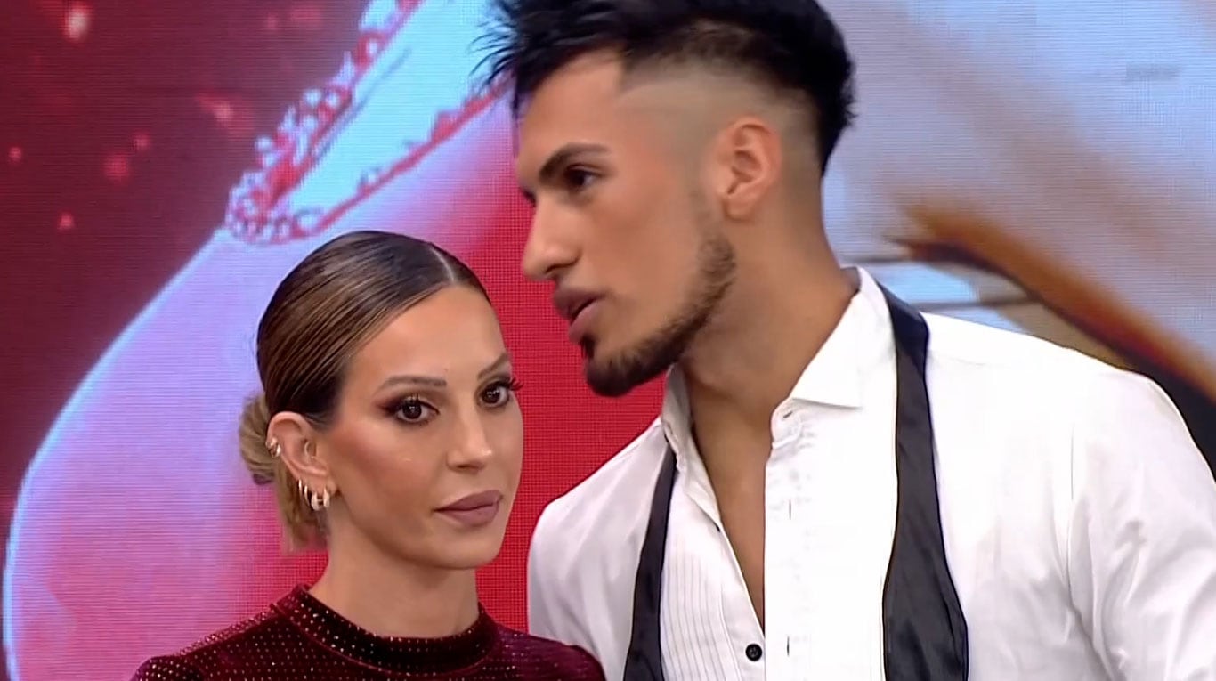 El fuerte enojo de Jony Lazarte en la final de Bailando 2023 que sorprendió en vivo a Noelia Marzol