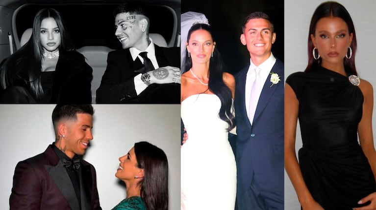 Los looks de los famosos en la boda de Oriana Sabatini y Paulo Dybala: de Emilia y Duki hasta Valentina Zenere