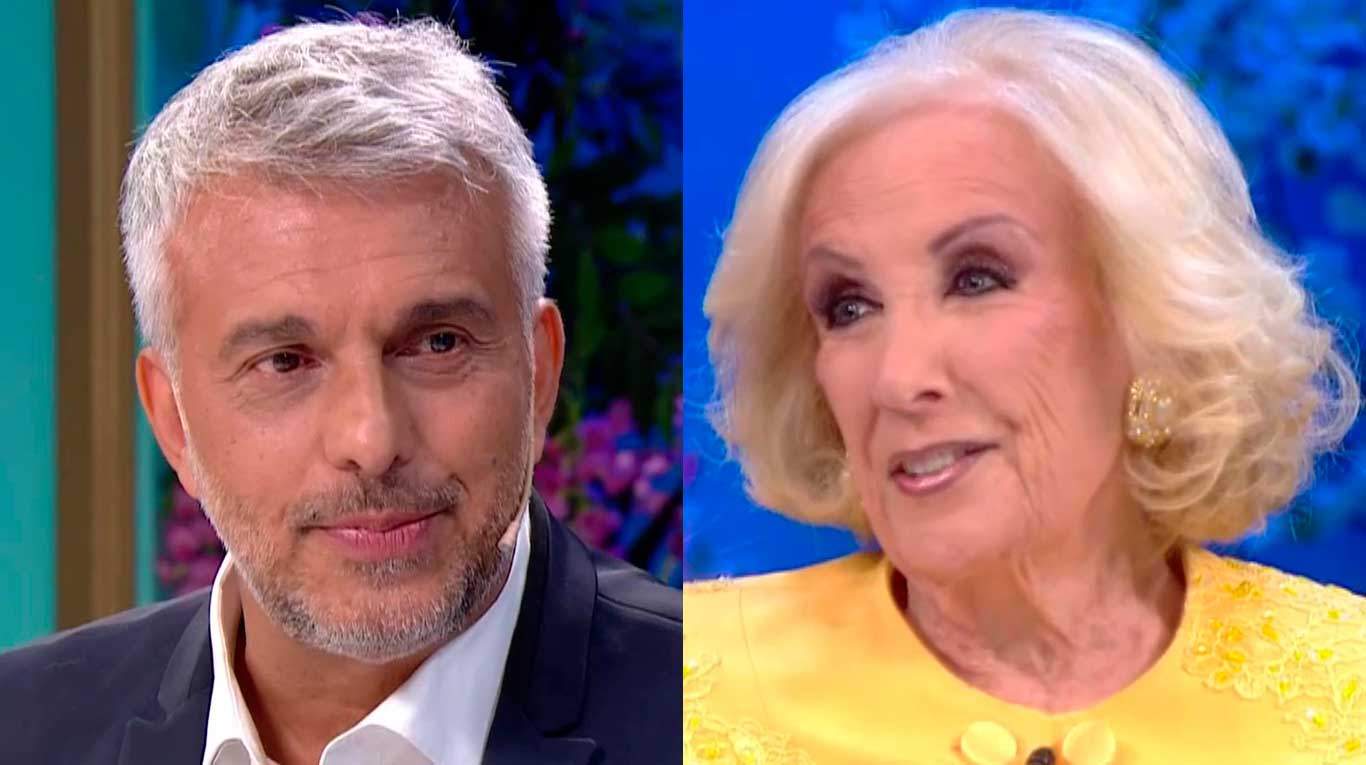 Mario Massacessi se reencontró con Mirtha Legrand 