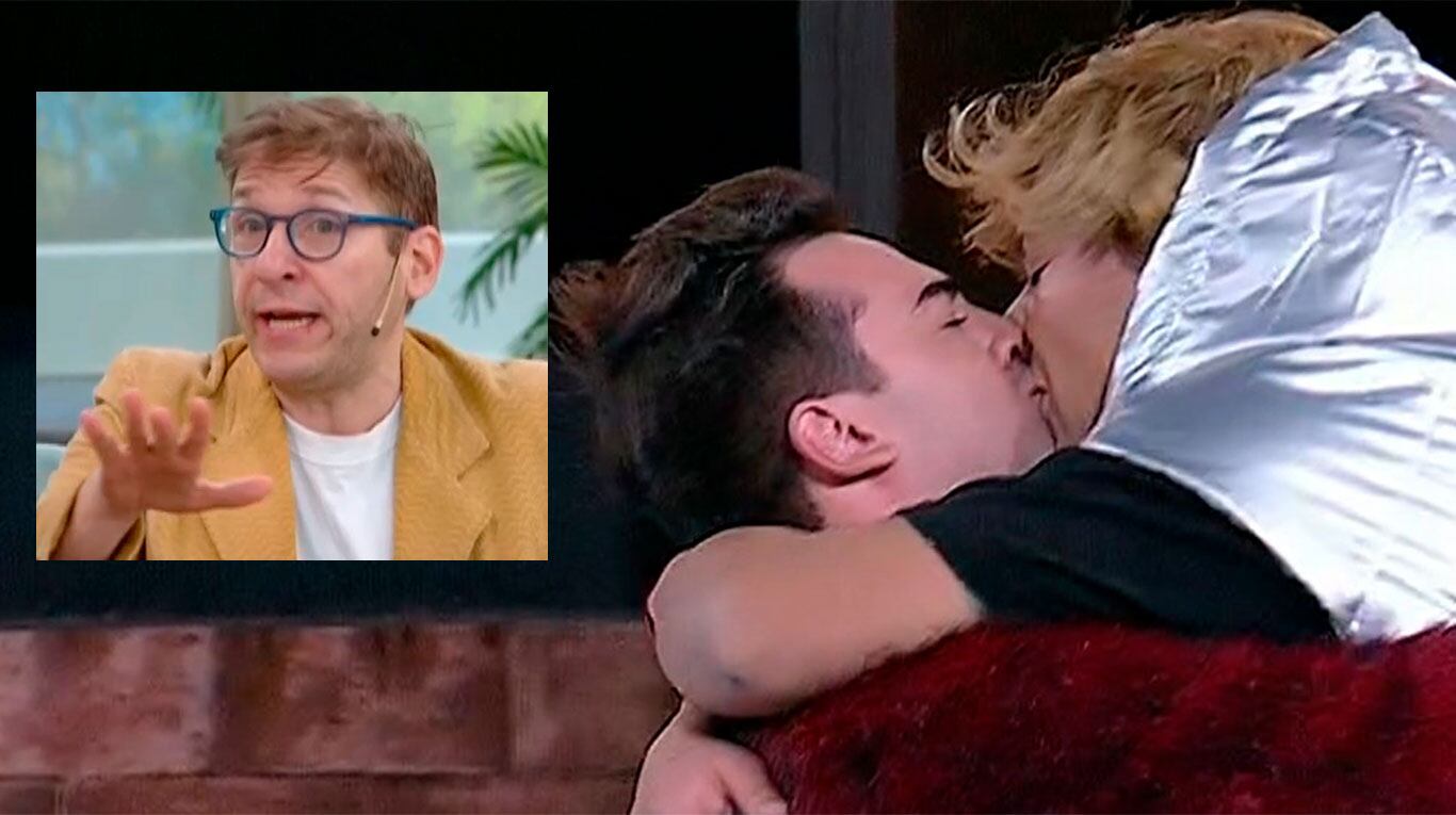 Gastón Trezeguet opinó del fogoso reencuentro de Emma Vich con su marido en Gran Hermano 2023