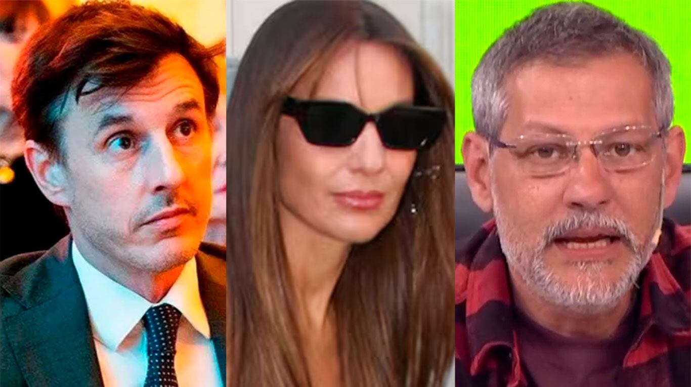 Roberto García Moritán, Pampita y Gabriel Cartañá