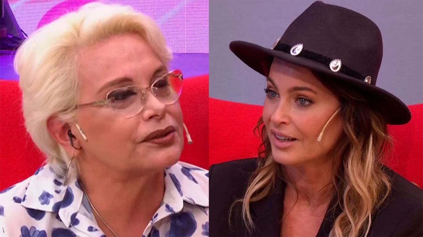 Carmen Barbieri y Karina Mazzocco