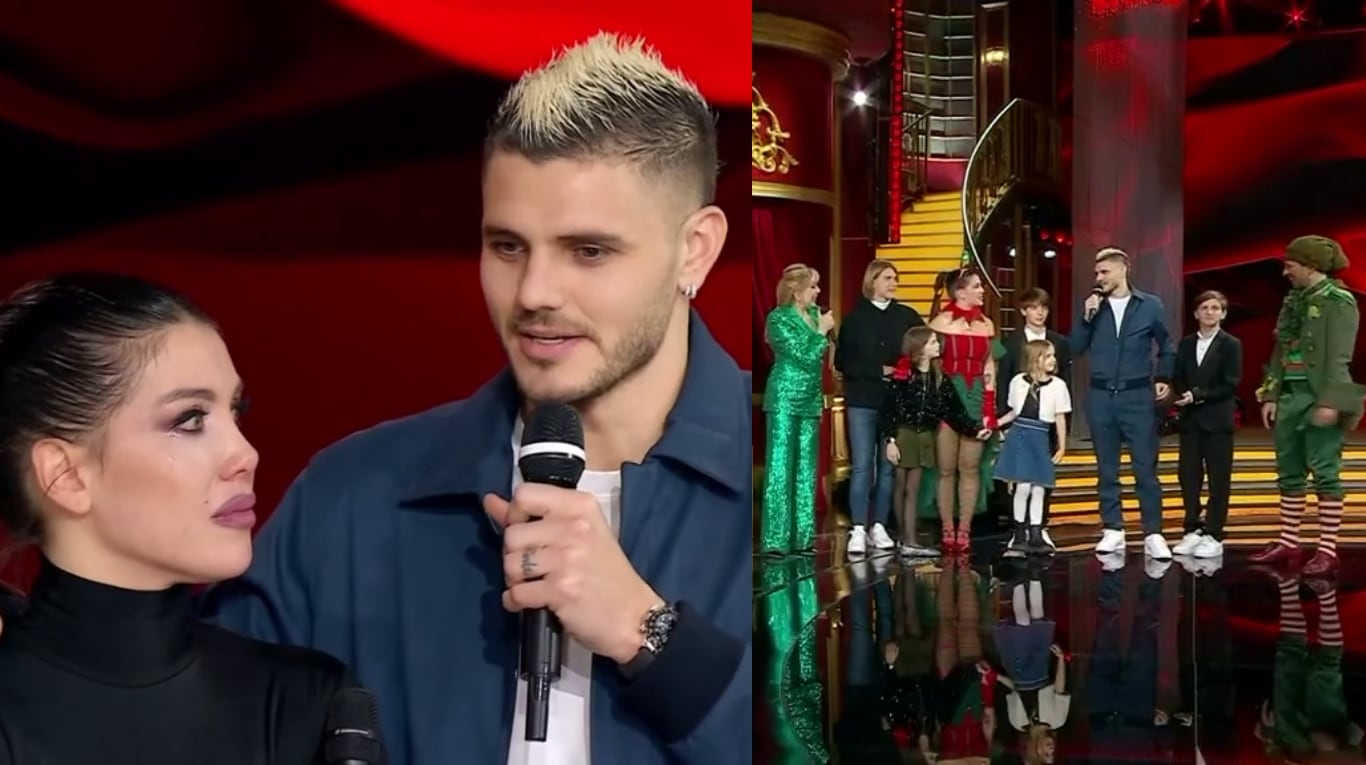 Mauro Icardi emocionó hasta las lágrimas a Wanda Nara en el Bailando con las Estrellas en Italia