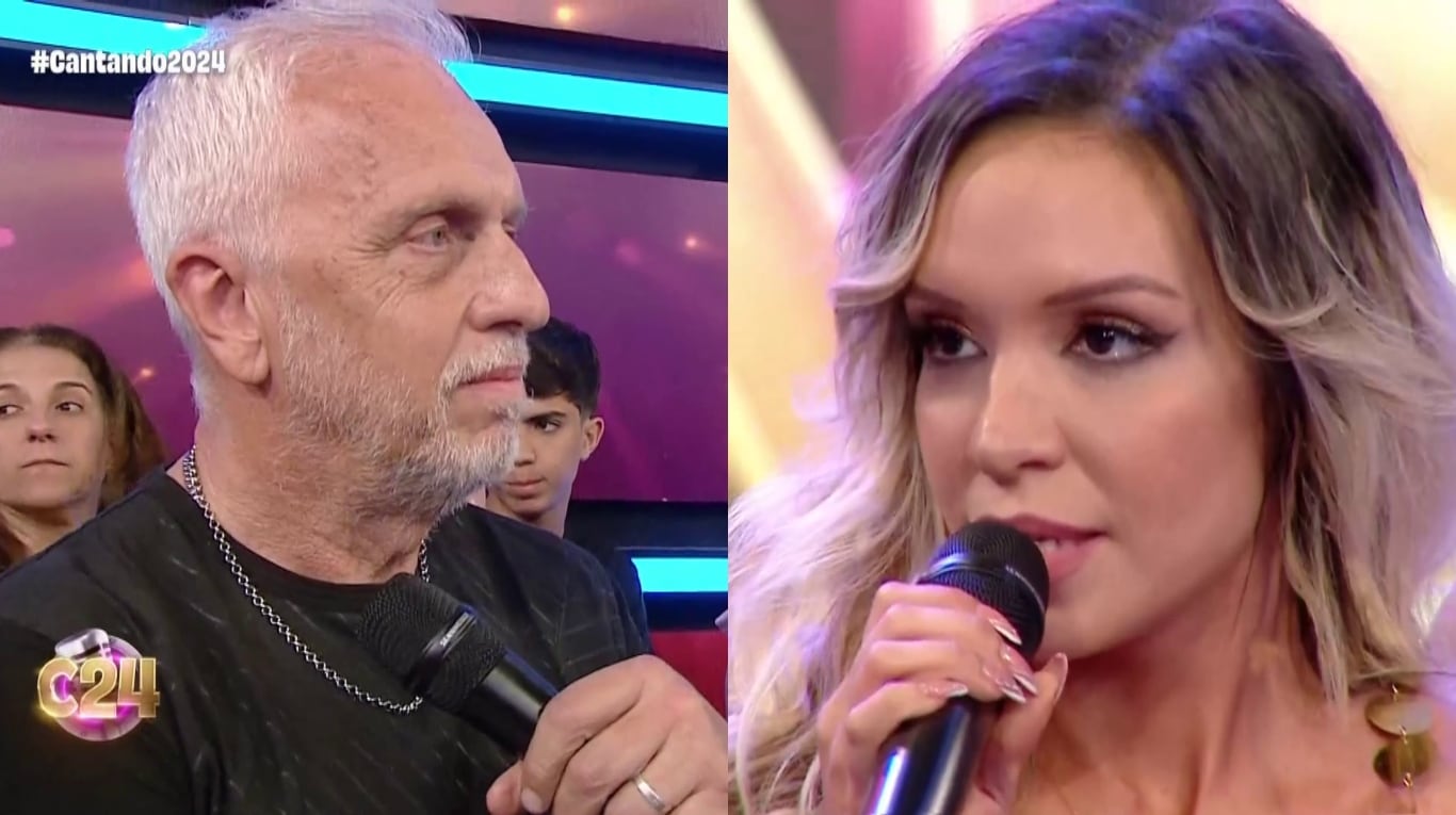 El cara a cara de Andrés Nara y Alicia Barbasola en la pista del Cantando