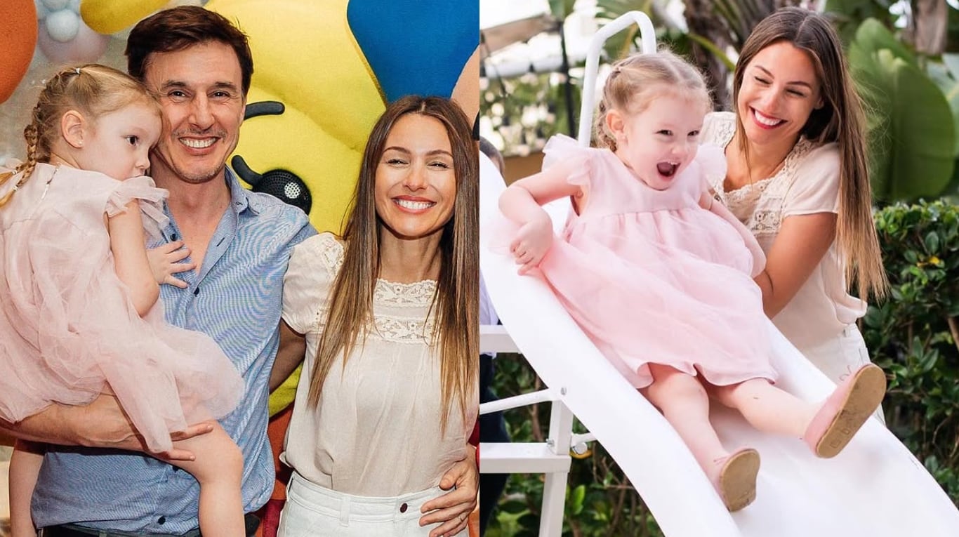 El tierno video de la hija de Pampita y Roberto García Moritán, maquillándose en pleno festejo navideño