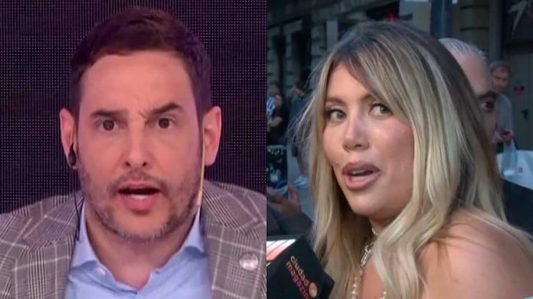 Rodrigo Lussich explotó contra Wanda Nara en vivo