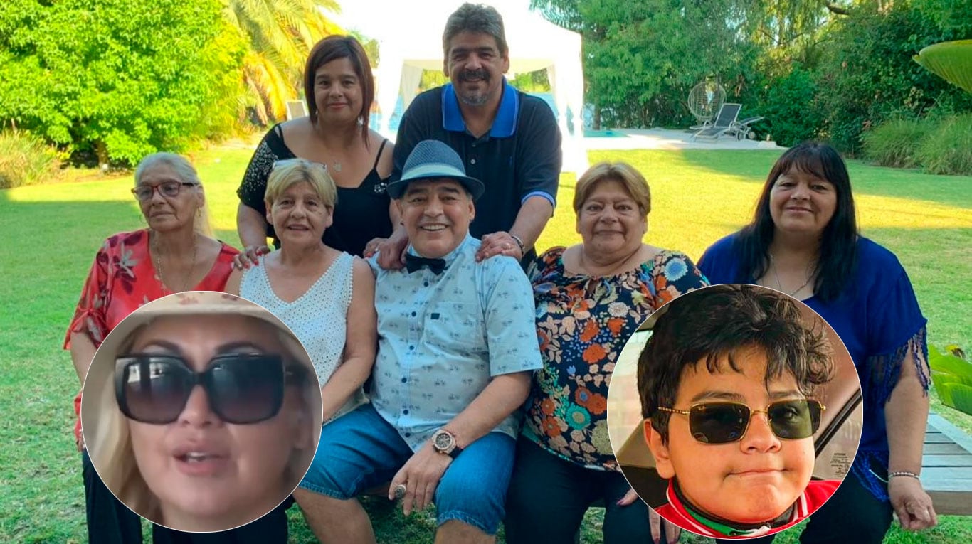 Verónica Ojeda fulminó a las hermanas de Diego Maradona por cómo tratan a Dieguito