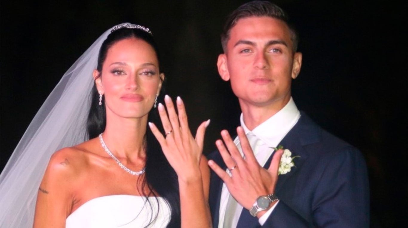 Oriana Sabatini y Paulo Dybala 