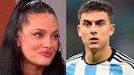 Oriana Sabatini y Paulo Dybala