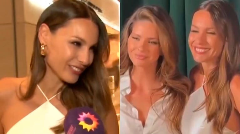 Qué dijo Pampita del encuentro público con la China Suárez