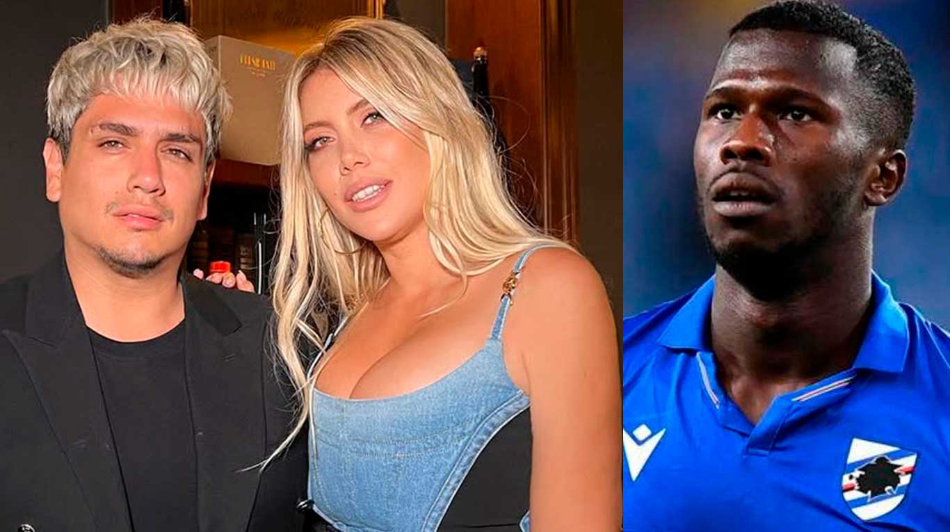 Los audios de Keita Baldé y Kennys Palacios que complican a Wanda Nara frente a la justicia italiana