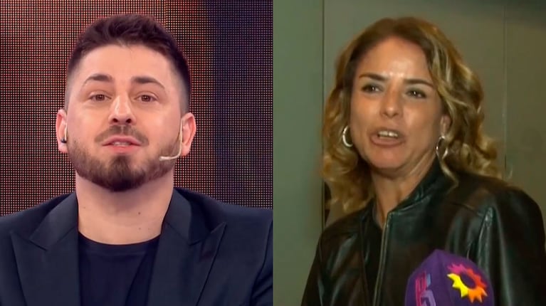 Marina Calabró apuntó contra Pampito y él respondió con todo en vivo: “Creí que éramos amigos”