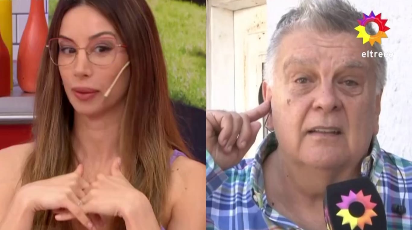 Tremenda pregunta de Estefi Berardi a Luis Ventura sobre su intimidad con Fabiana Liuzzi y la reacción del periodista: “Es una puñada”