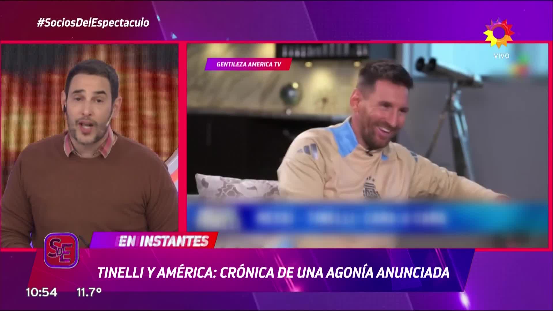 Marcelo Tinelli en América