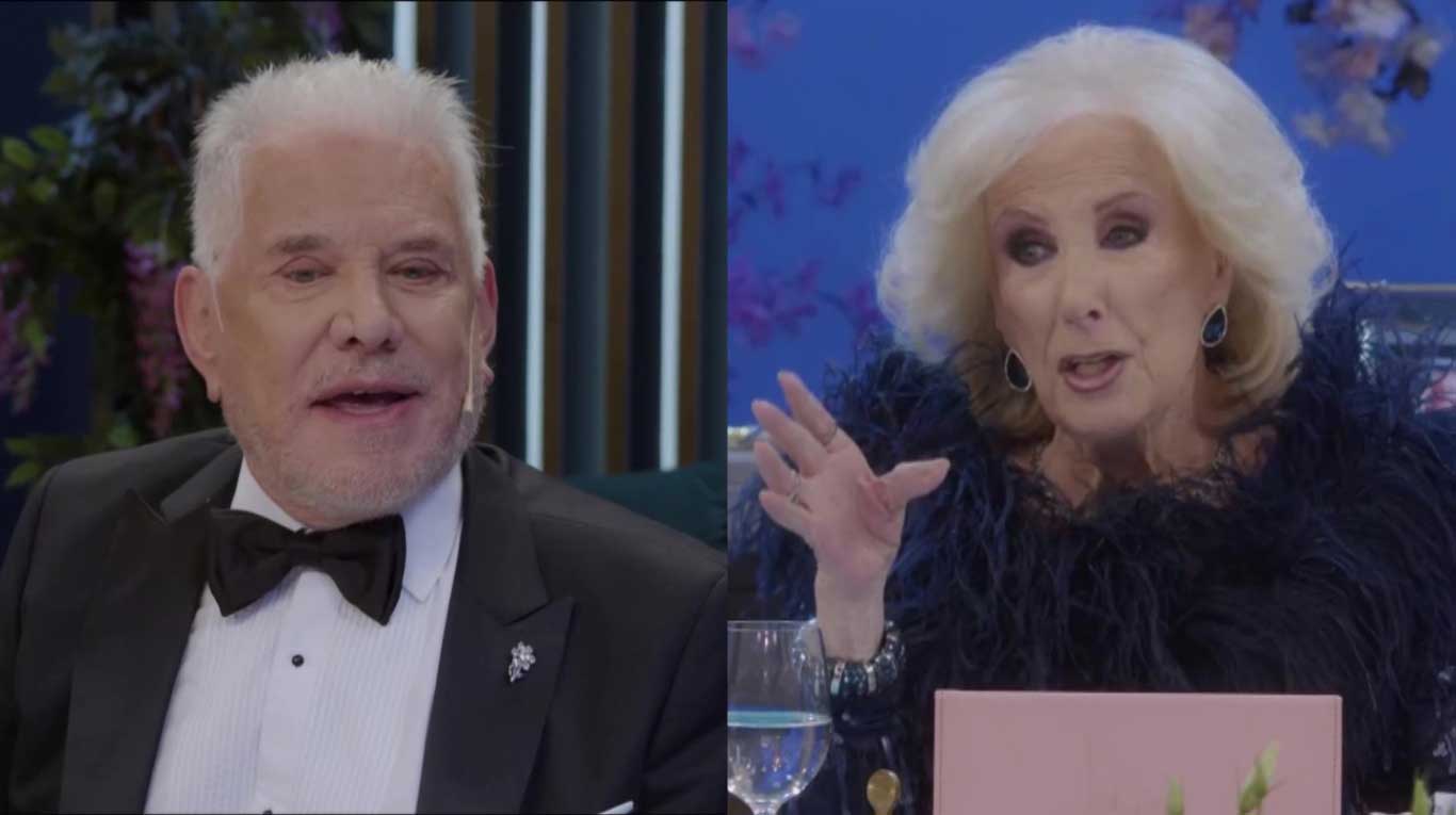 Mirtha Legrand le paró el carro en vivo a Arnaldo André