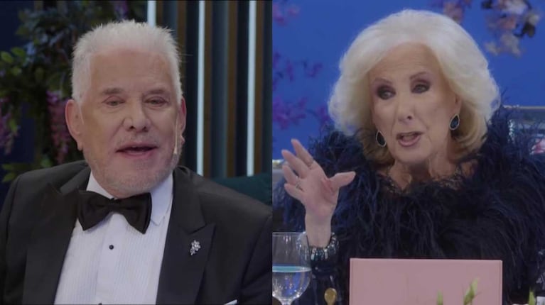 Mirtha le paró el carro a Arnaldo André en la mesa de los galanes: “¿Me estás tomando el pelo?”