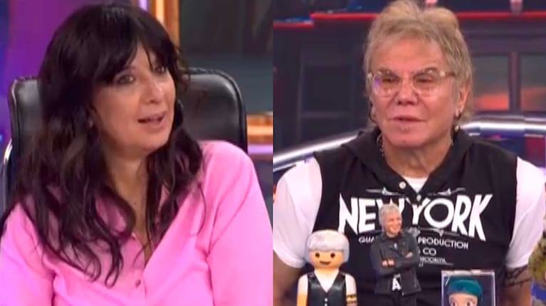 Edith Hermida le hizo una escena de celos en vivo a Beto Casella por la nueva panelista de Bendita