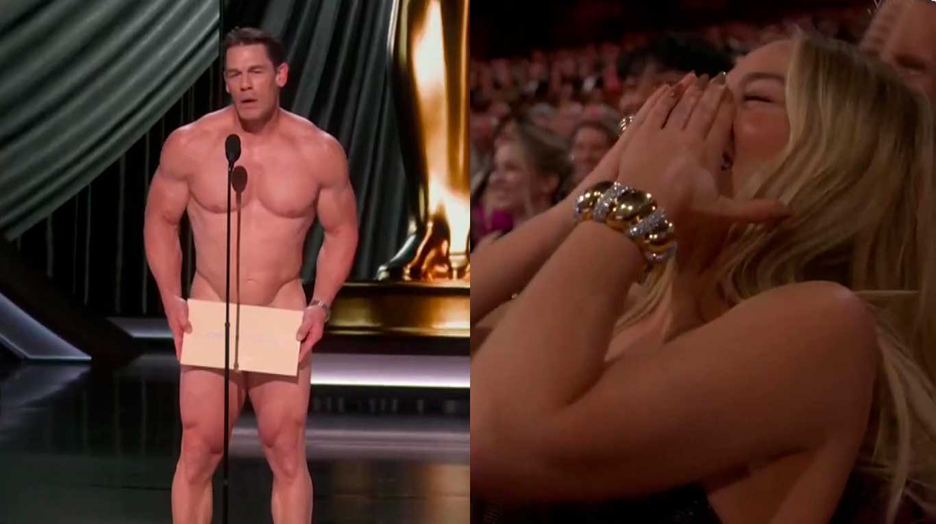 El desnudo de John Cena en la entrega de los premios Oscar 2024