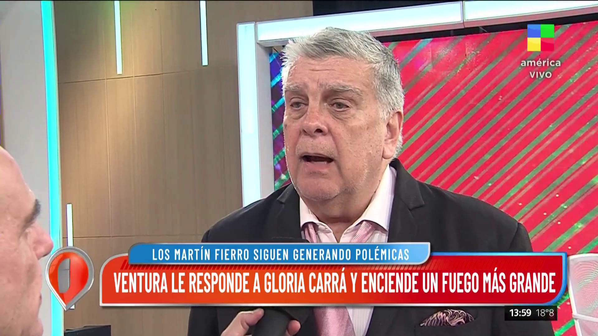 Luis Ventura le respondió a Gloria Carrá