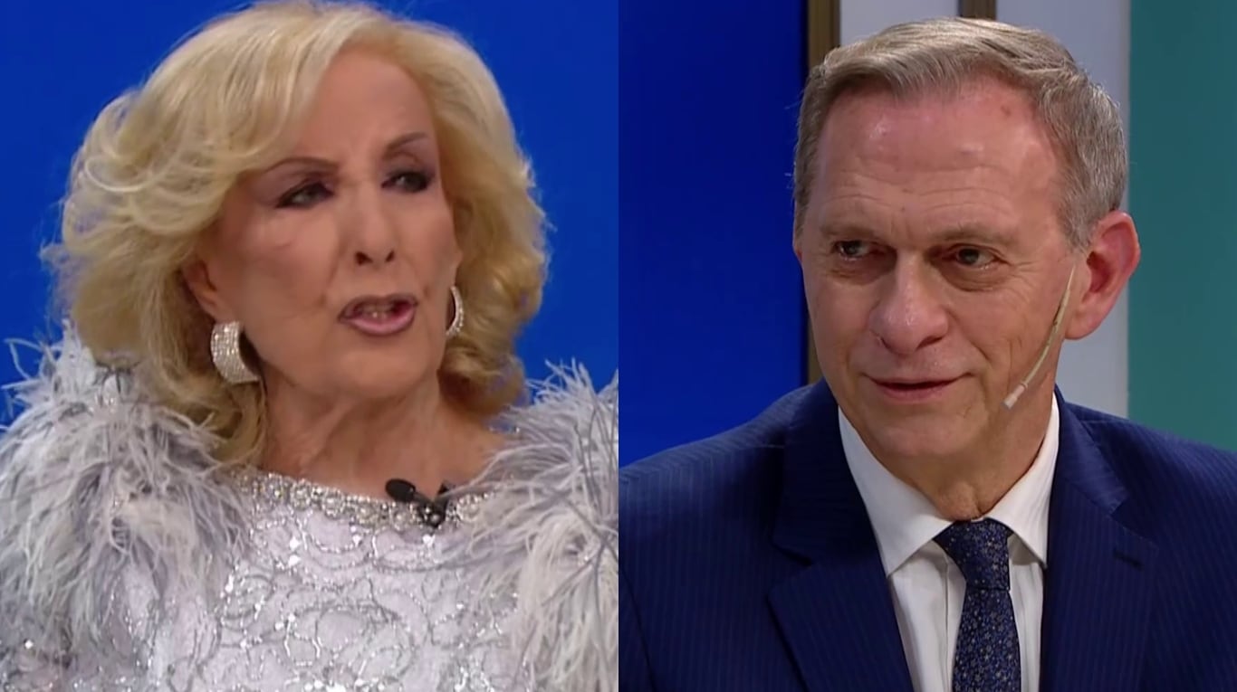 Mirtha Legrand sorprendió a Marcelo Bonelli con una pregunta incómoda: “¿Te ponés agua oxigenada?”