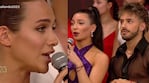 Tremendo cruce de Martina Morales, la bailarina de Yeyo de Gregorio, con Cami Homs en el Bailando