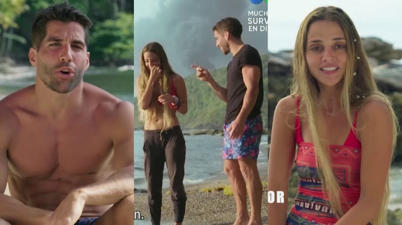 Agustín habló de su relación con Malena en Survivor