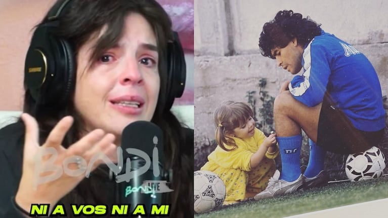 El desconsolado llanto de Dalma Maradona, a días del juicio por la muerte de su papá: “No me puedo callar” 