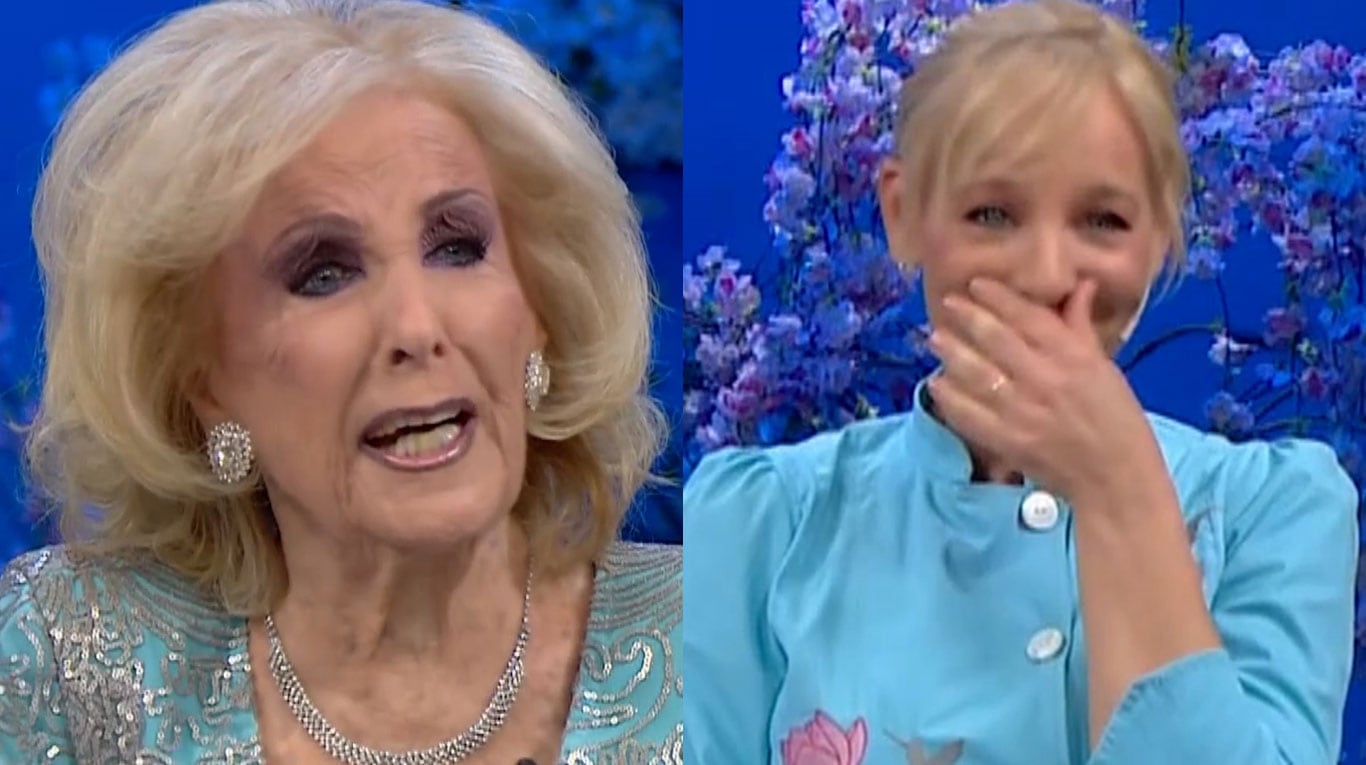 Mirtha Legrand desconcertó a Jimena Monteverde con un pedido y se tentaron todos