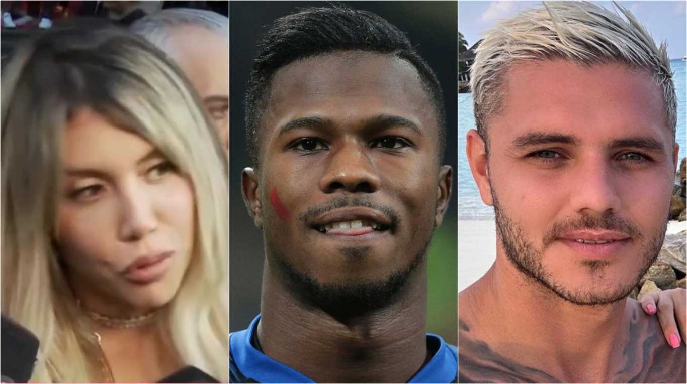 Aparecieron más imágenes de la infidelidad de Wanda Nara con Keita Baldé en la casa de Mauro Icardi