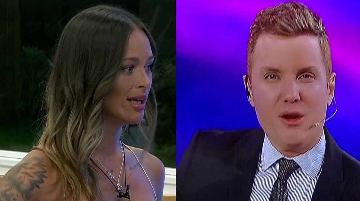 Agostina de Gran Hermano 2023 descolocó a Santiago del Moro con un pícaro comentario en vivo