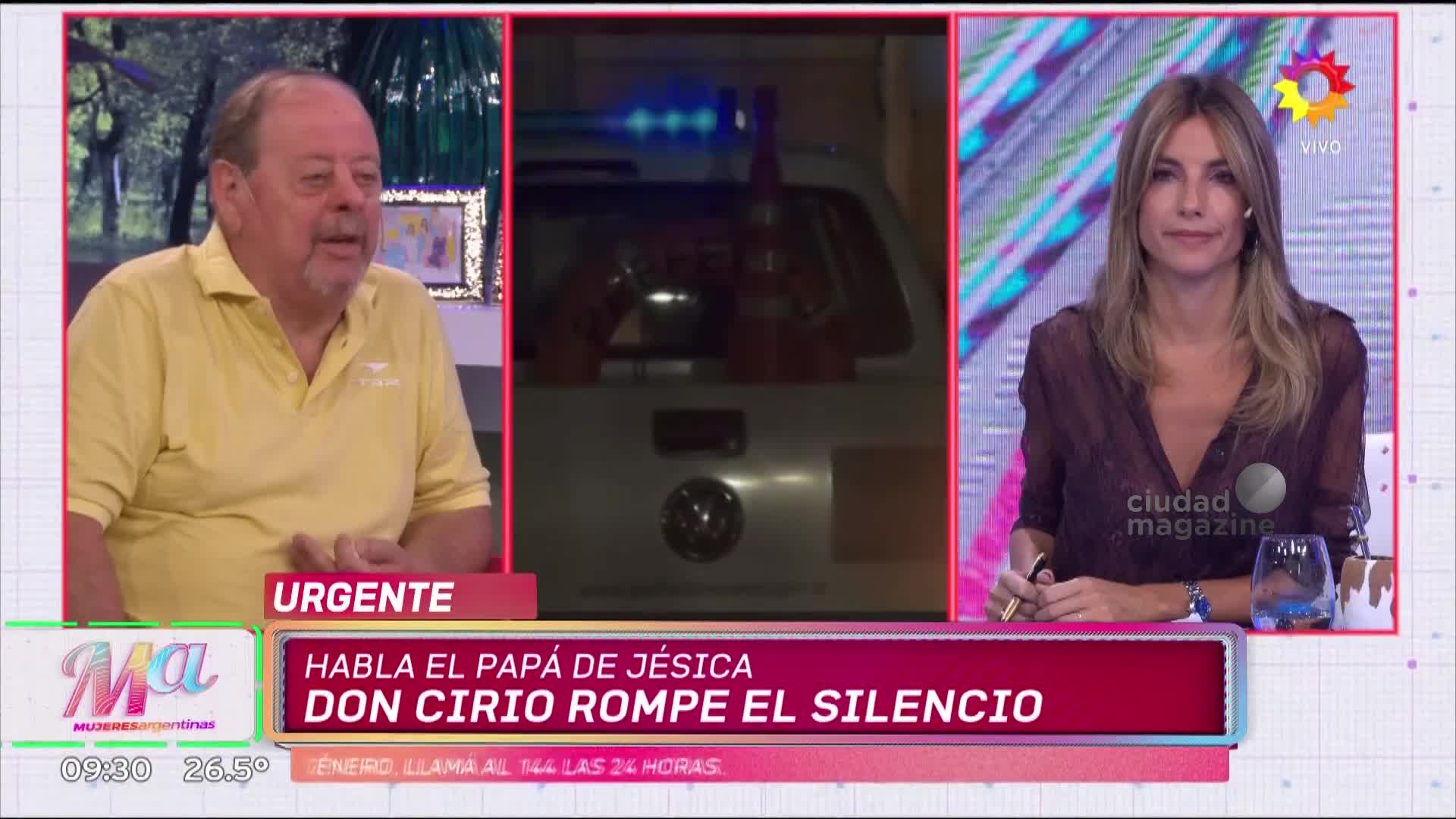 Horacio Cirio recordó la pelea judicial con su hija Jésica por la casa de sus abuelos