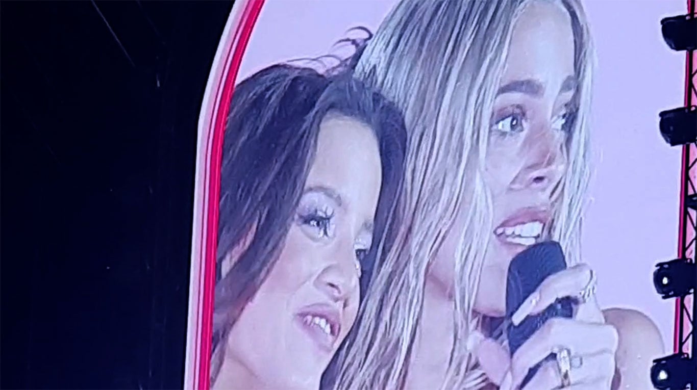 El contundente mensaje con el que Emilia presentó a Tini antes de cantar La Original